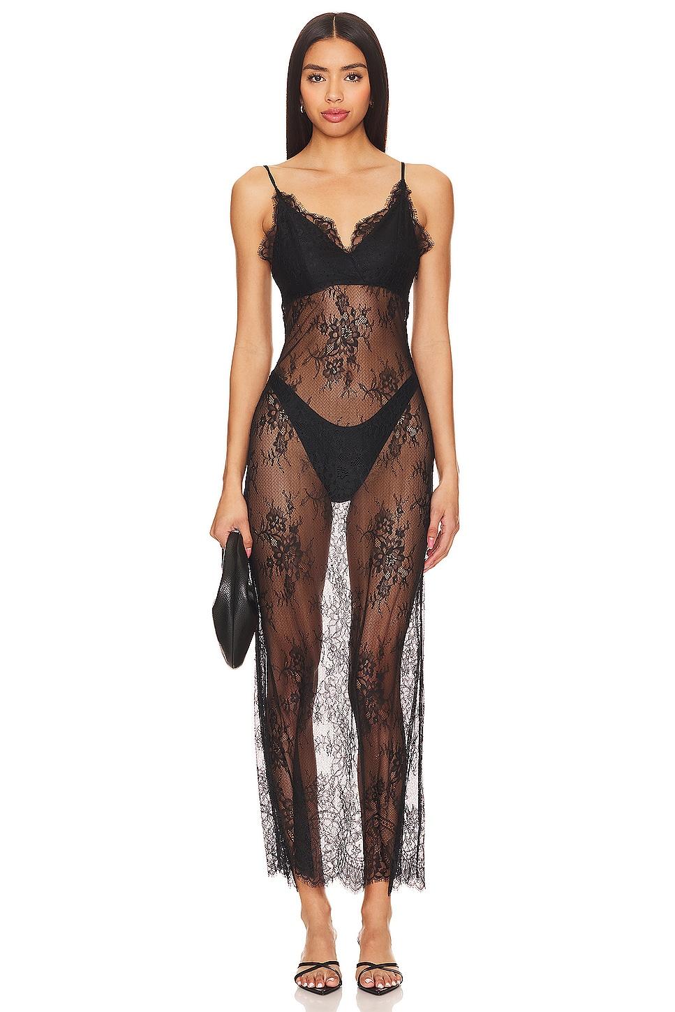x revolve dionne lace slip dress