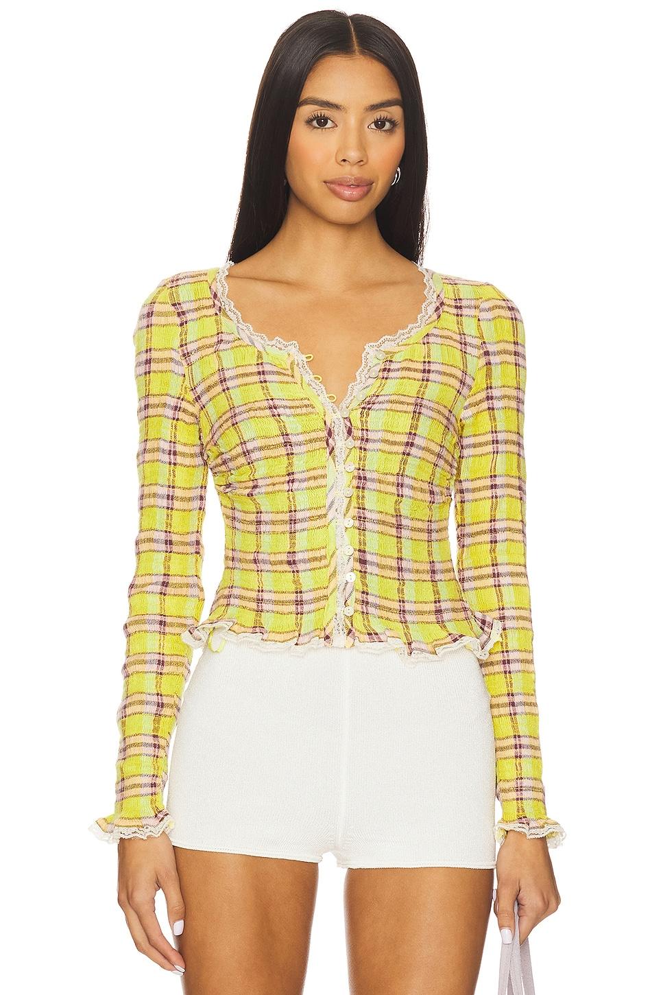 x revolve elliot smocked top