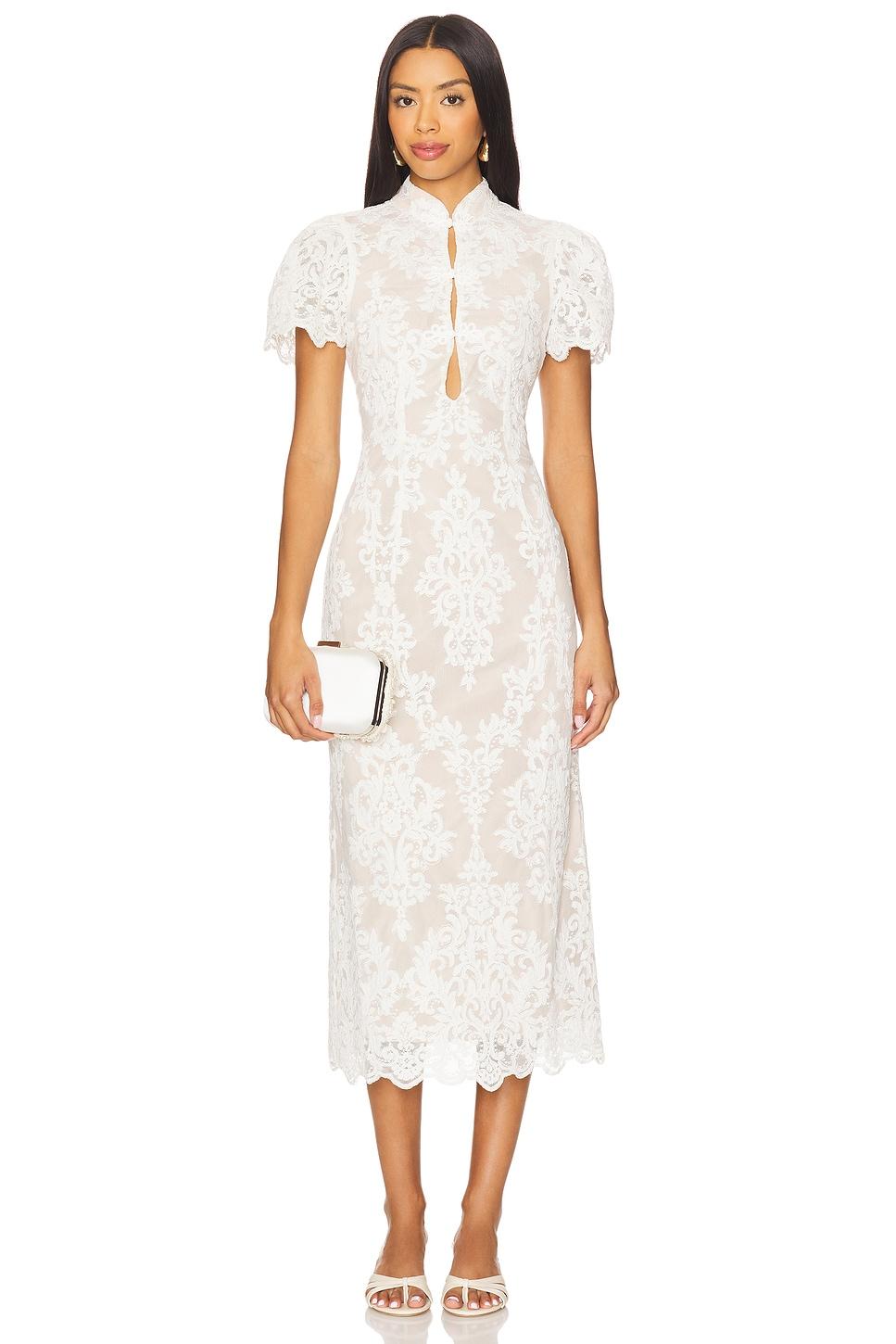 x revolve emery midi dress