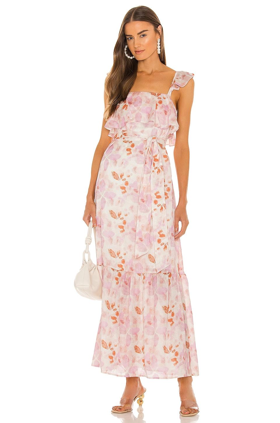 x revolve evelyne maxi dress
