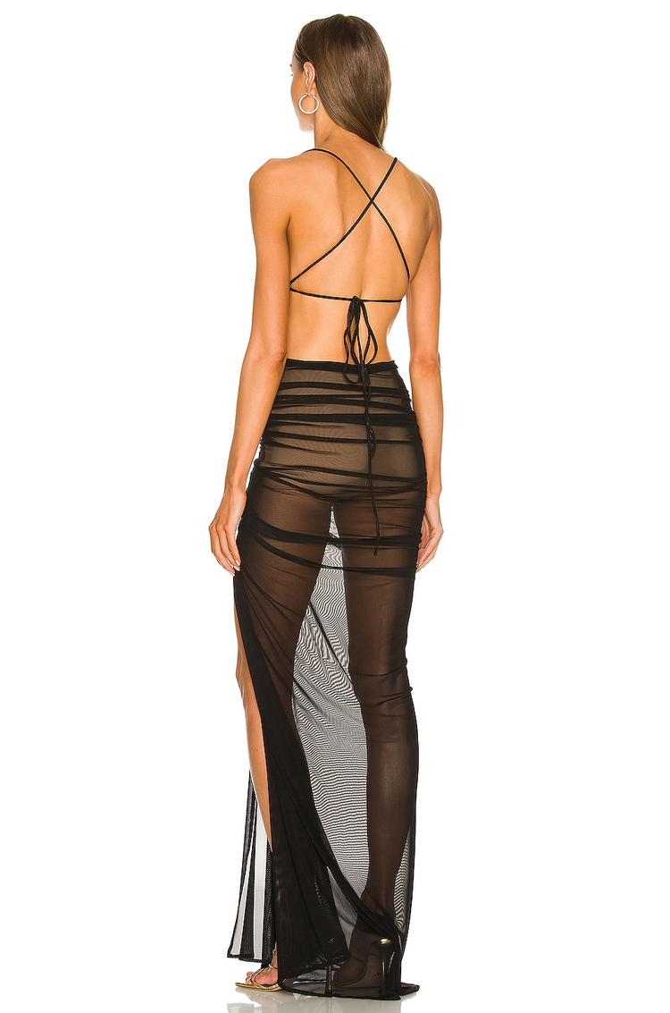 x revolve follie gown