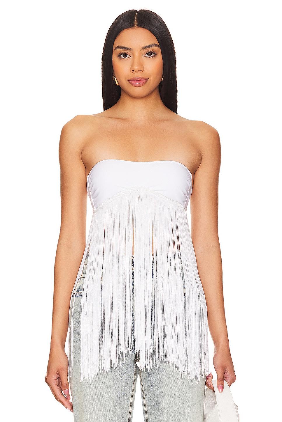 x revolve fringe top