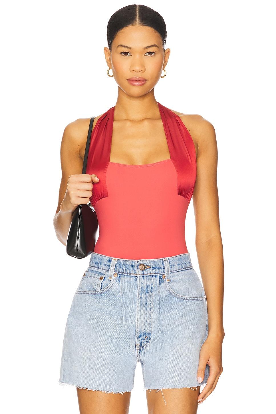 x revolve get it done halter top