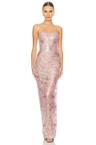 x revolve giselle maxi dress