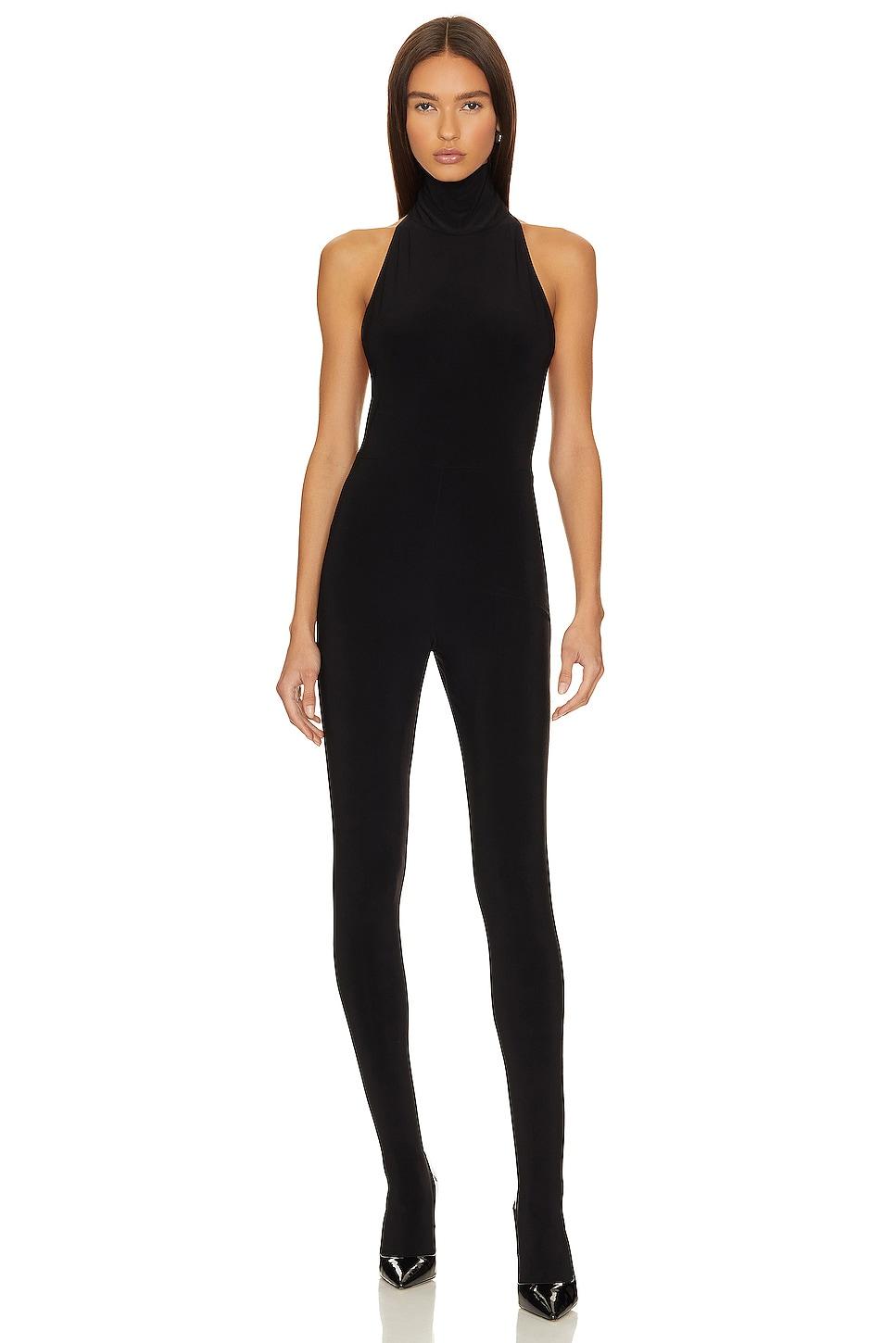 x revolve halter turtle catsuit with footsie