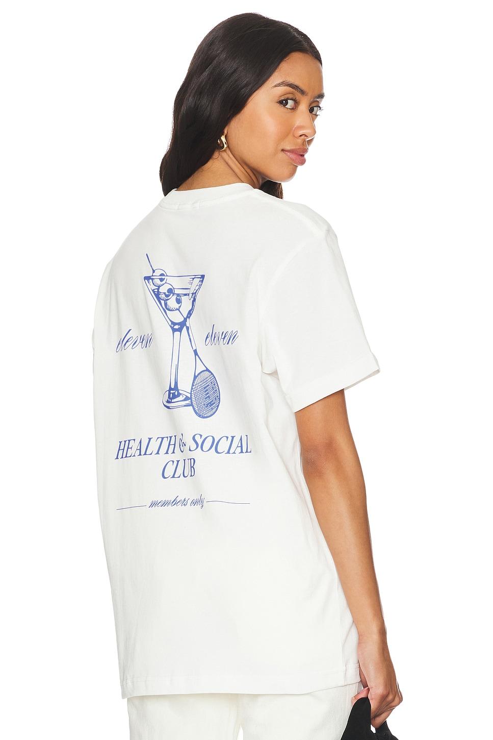 x revolve health & social tee