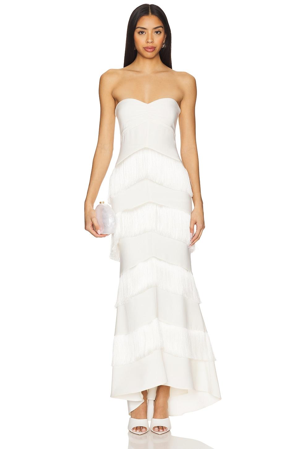 x revolve hera fringe maxi dress