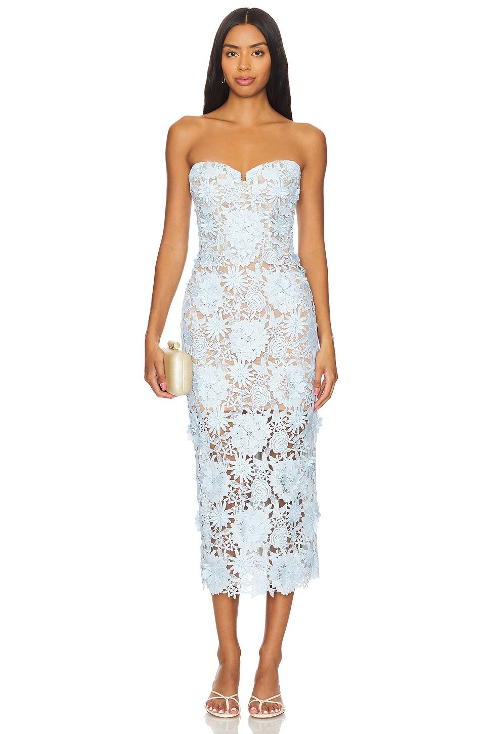 x revolve jasmine midi dress