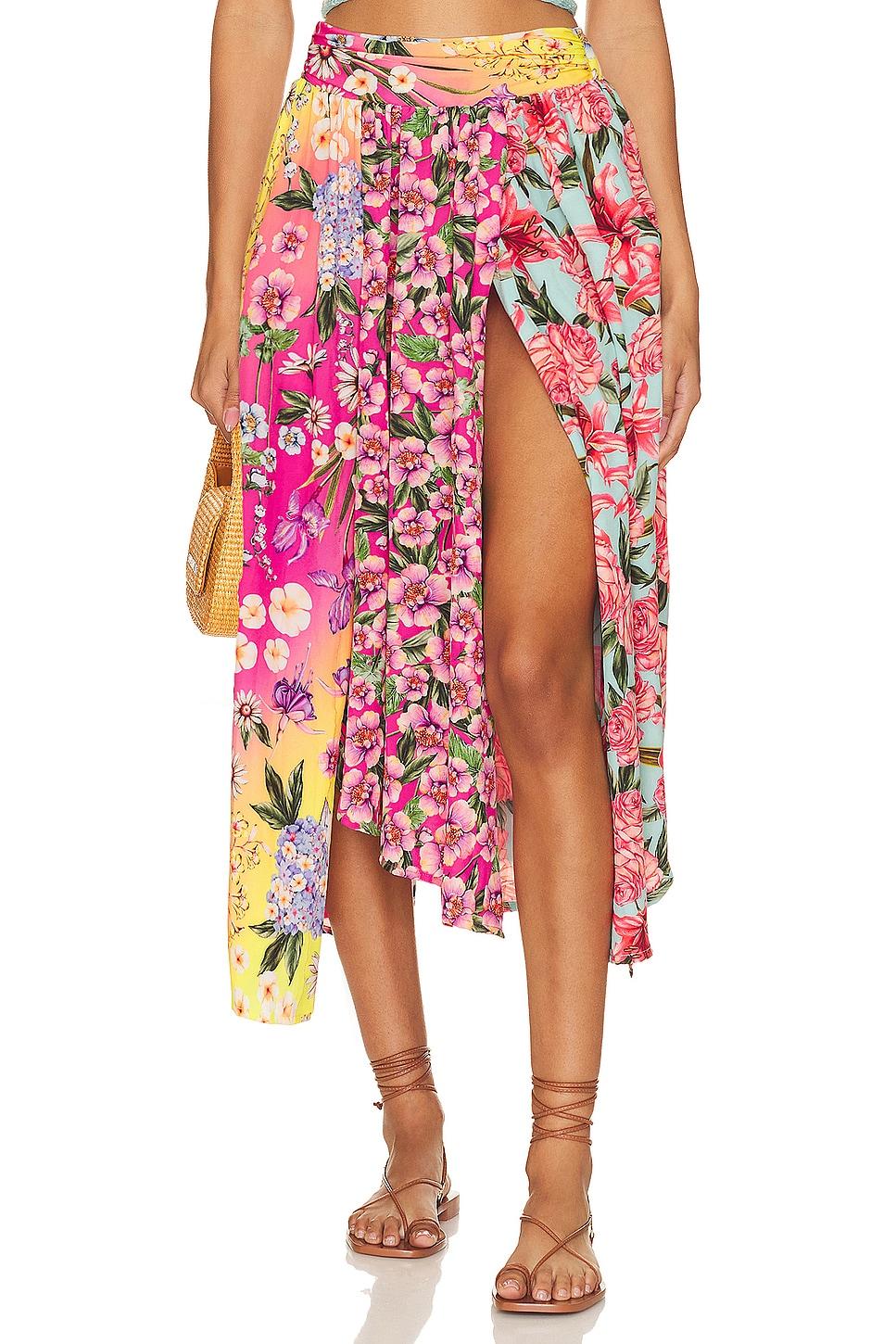 x revolve kaylee midi skirt