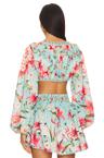 x revolve klemen tie front blouse