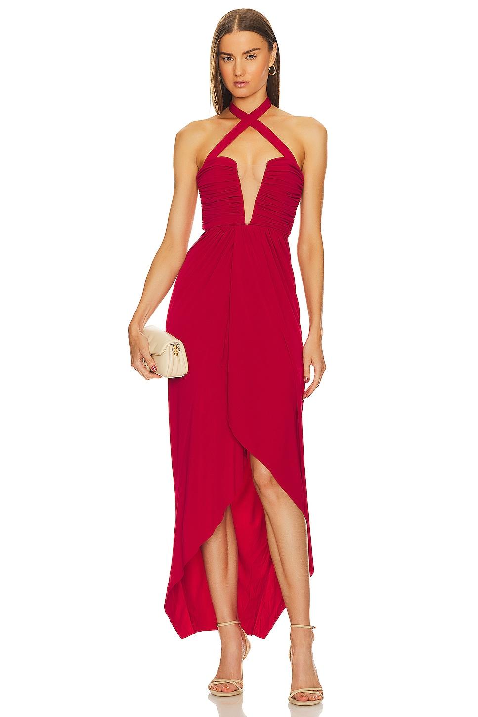 x revolve leo gown
