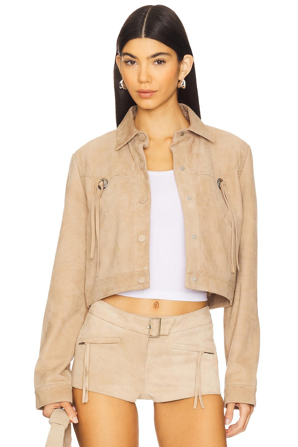 x revolve luna cropped jacket