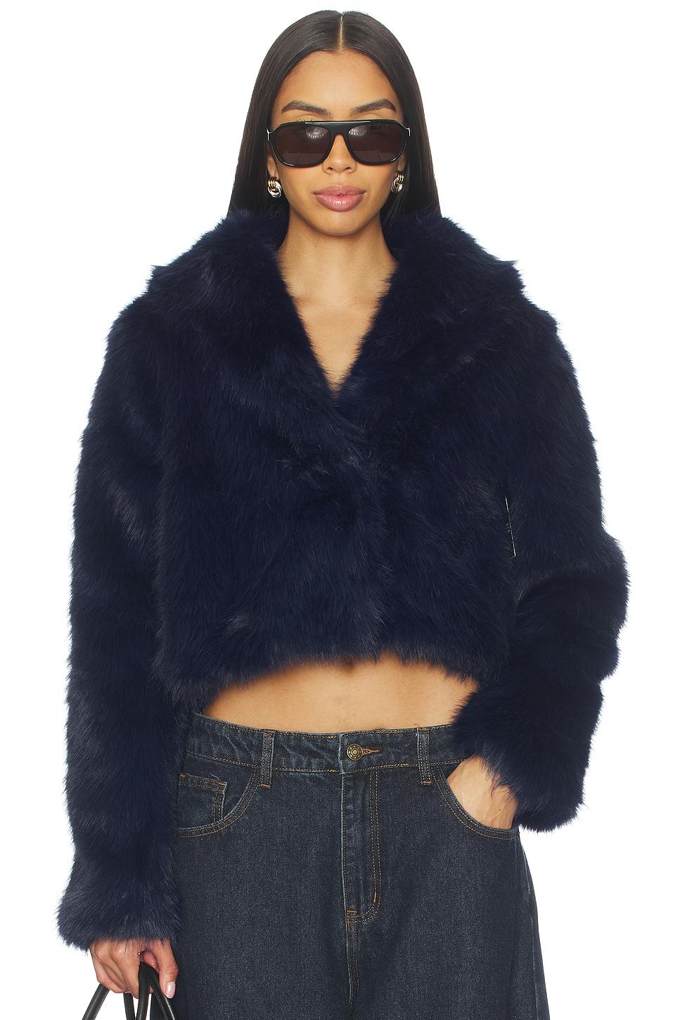x revolve madame faux fur jacket