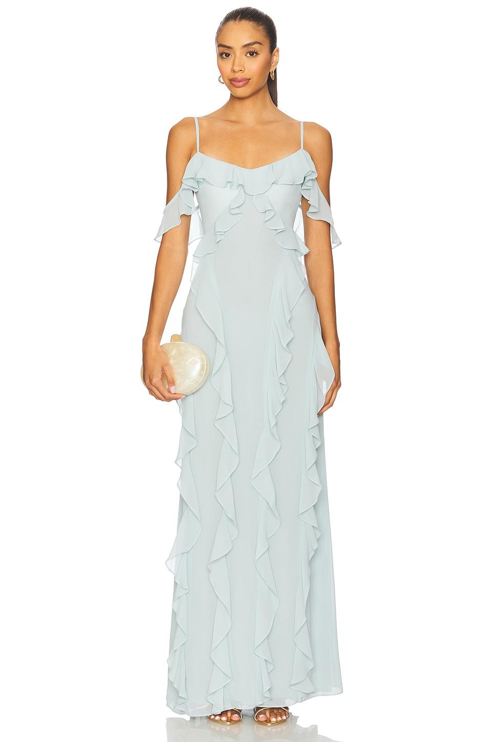 x revolve mandy gown