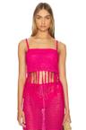 x revolve marni fringes top