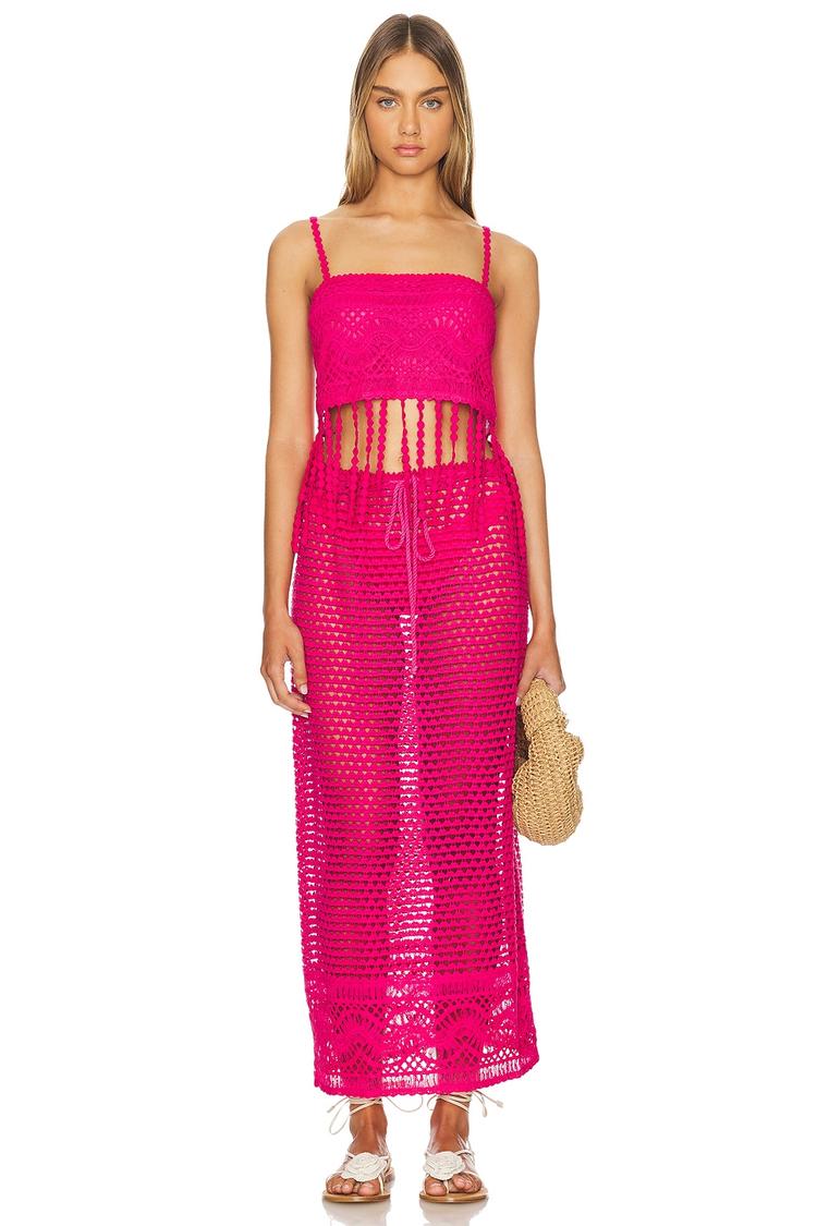 x revolve marni fringes top
