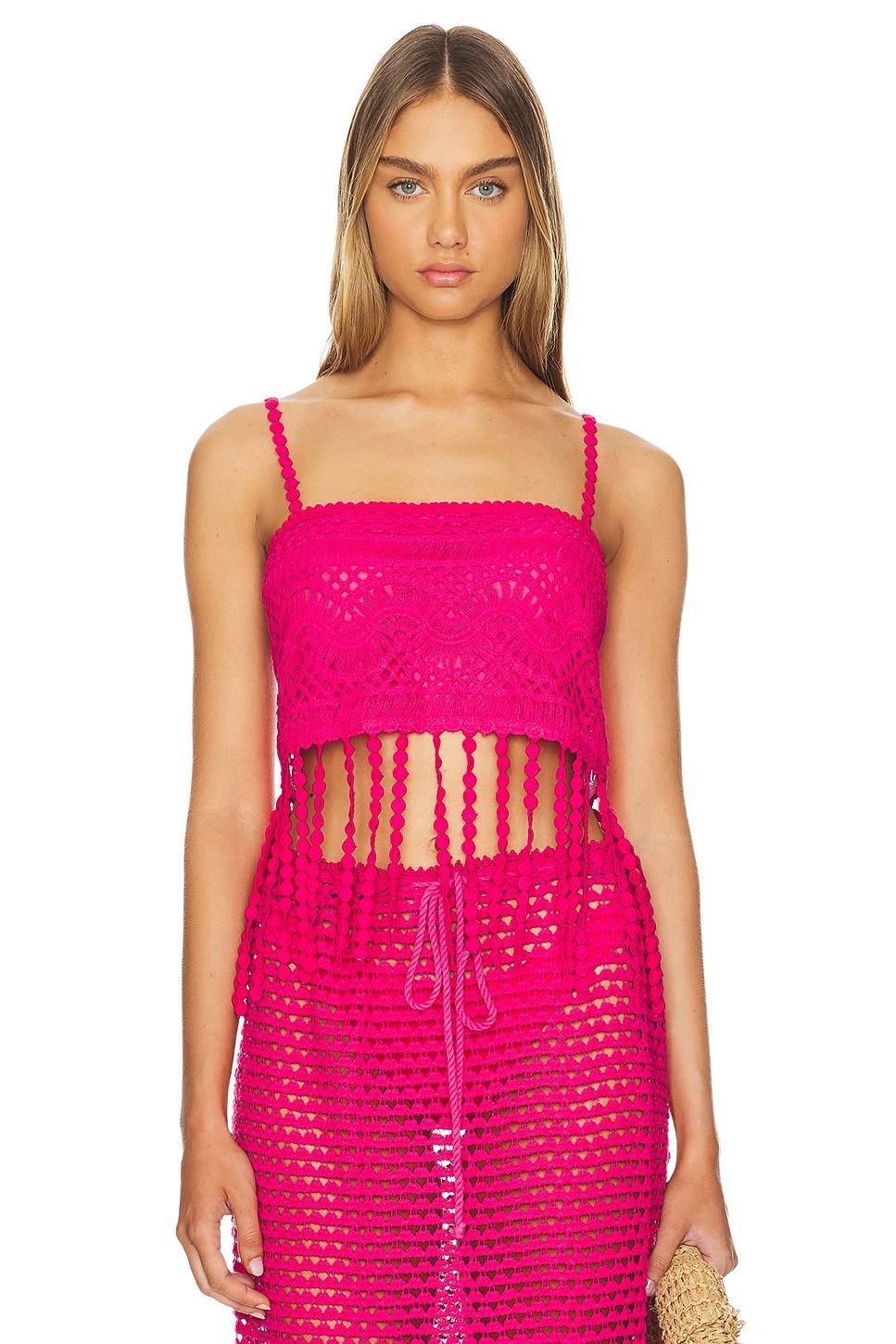 x revolve marni fringes top