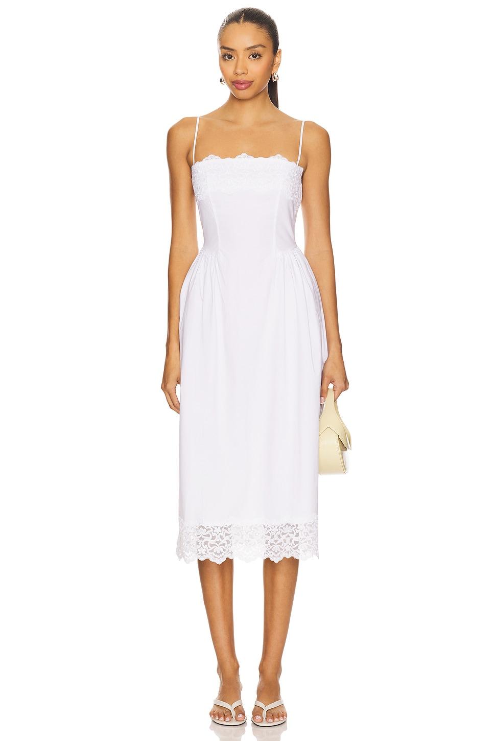 x revolve maxine midi dress