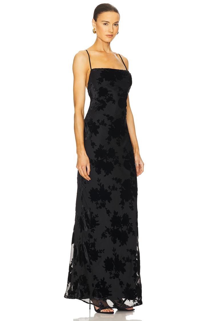x revolve maya gown