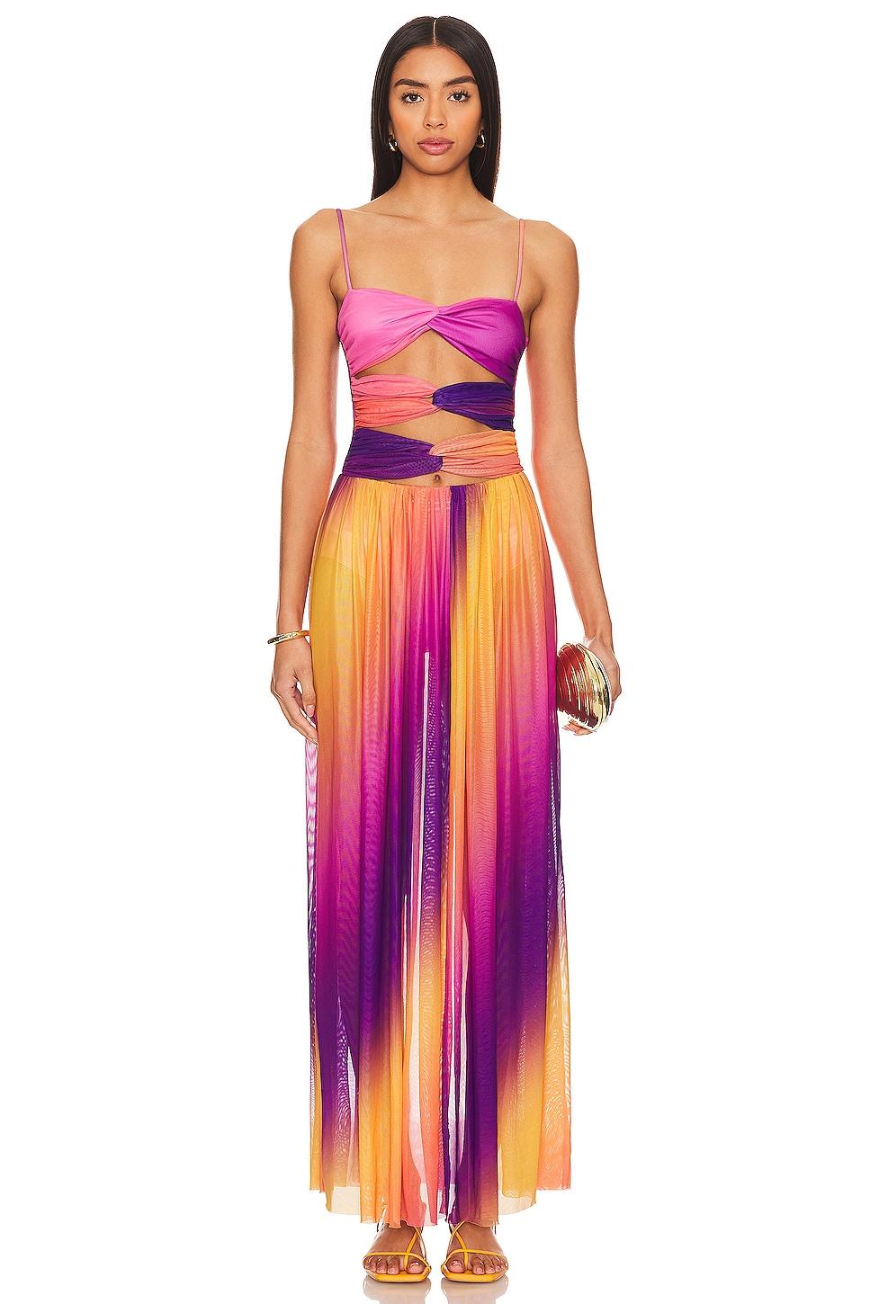 x revolve meeg maxi dress