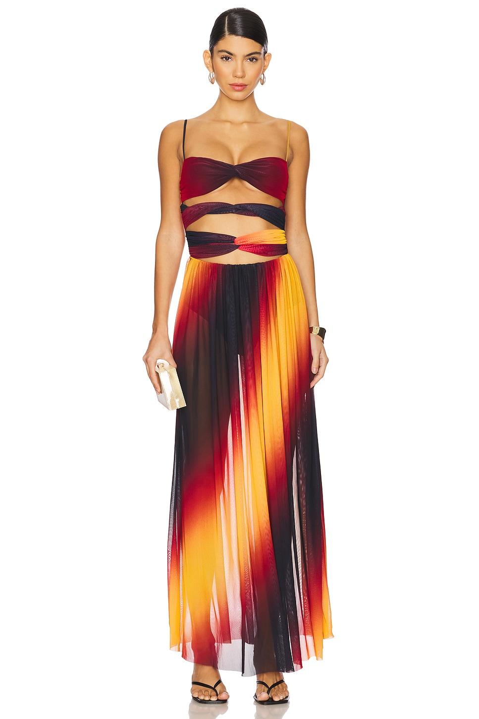 x revolve meeg maxi dress