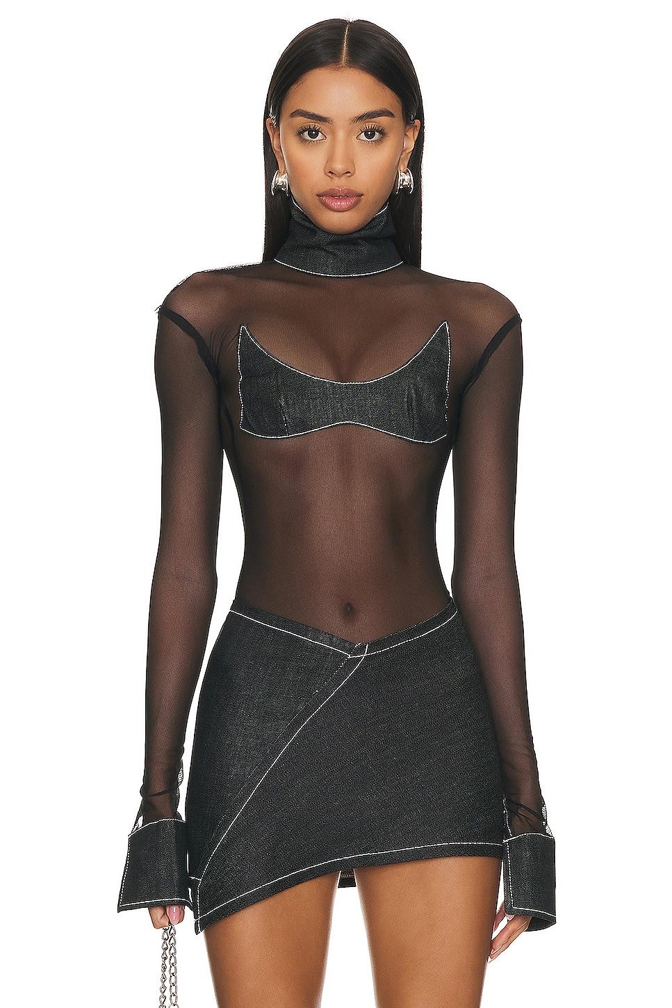 x revolve mesh bodysuit