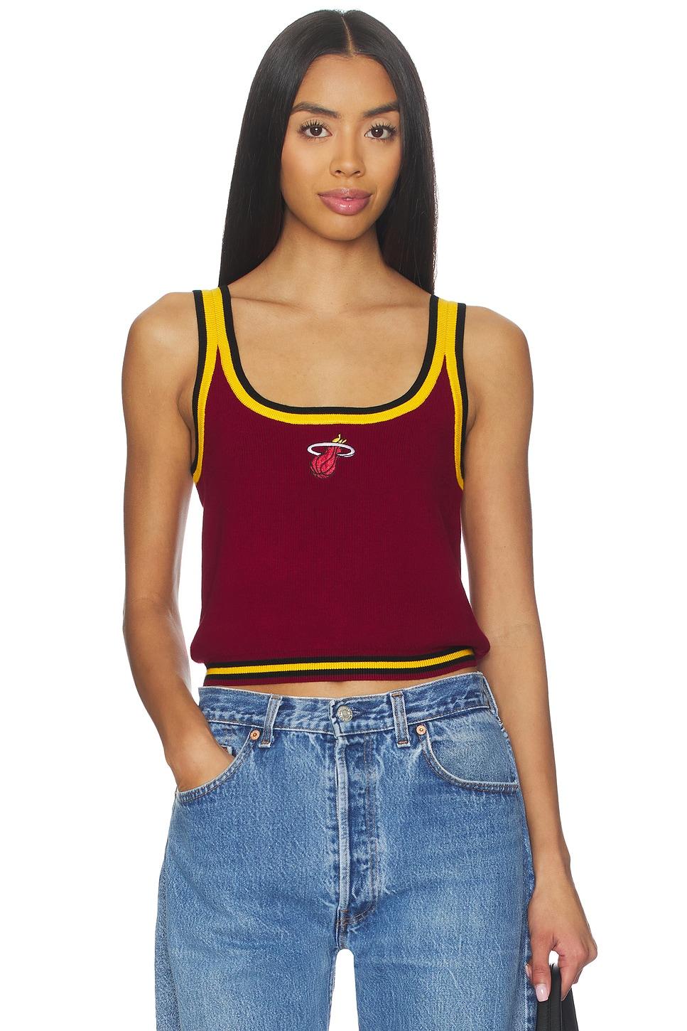 x revolve miami heat crop knit tank top