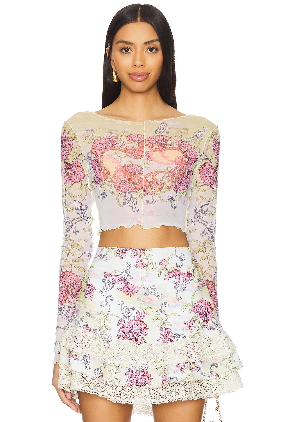 x revolve nelly crop top