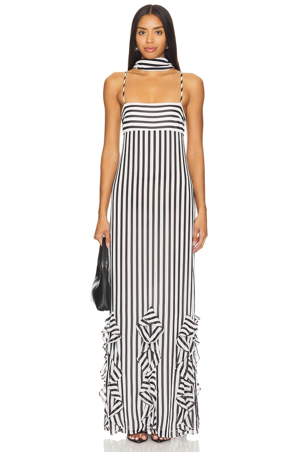 x revolve nieve maxi dress