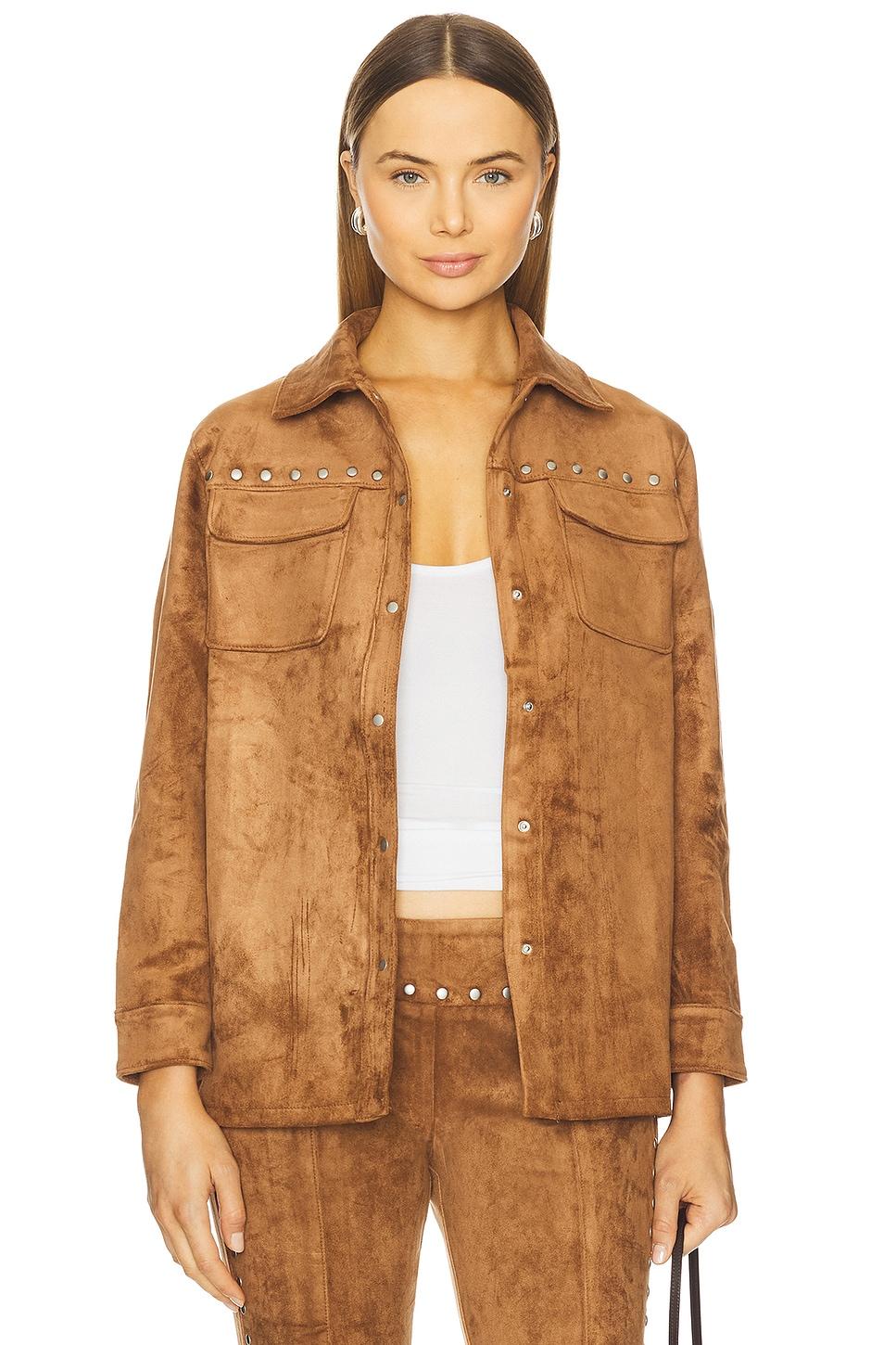x revolve nirvana suede jacket
