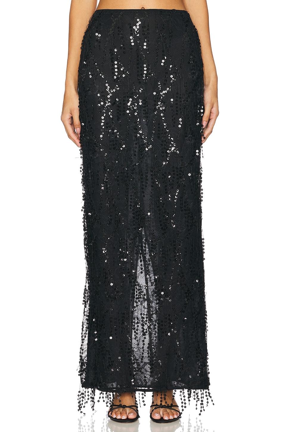 x revolve padma maxi skirt