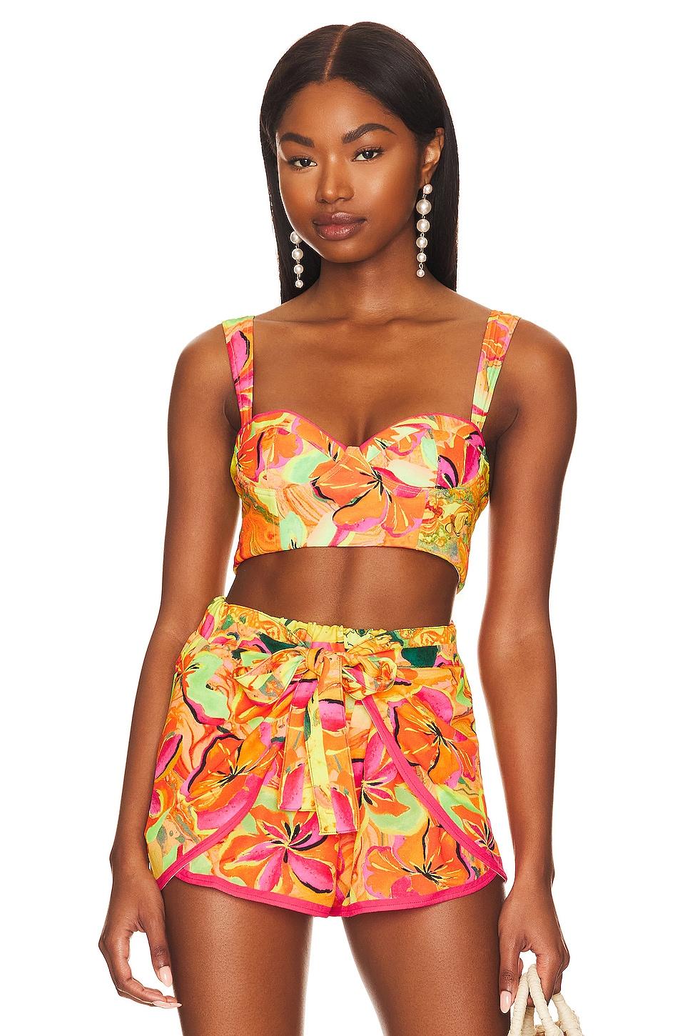 x revolve pasiflora top