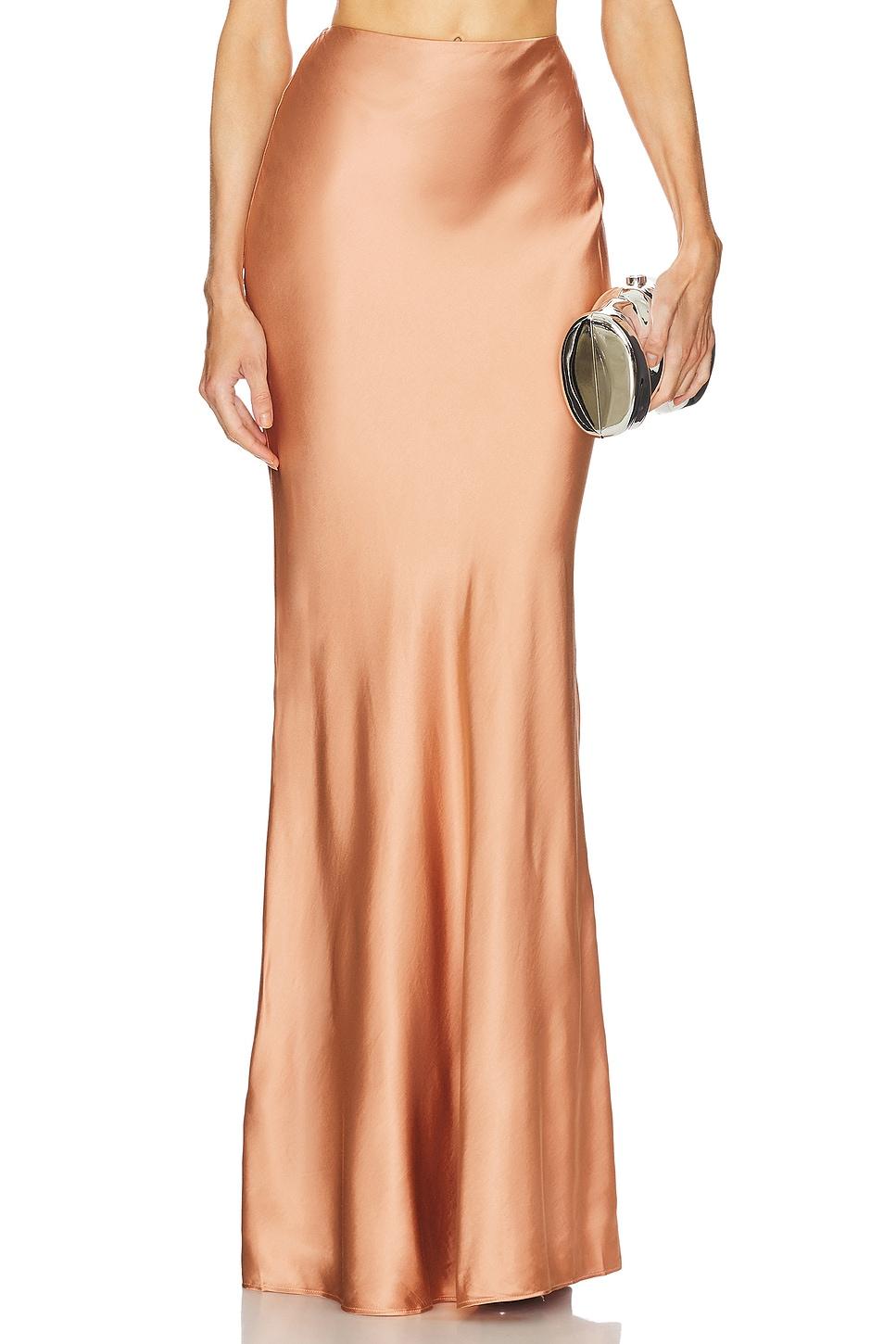 x revolve perla maxi skirt