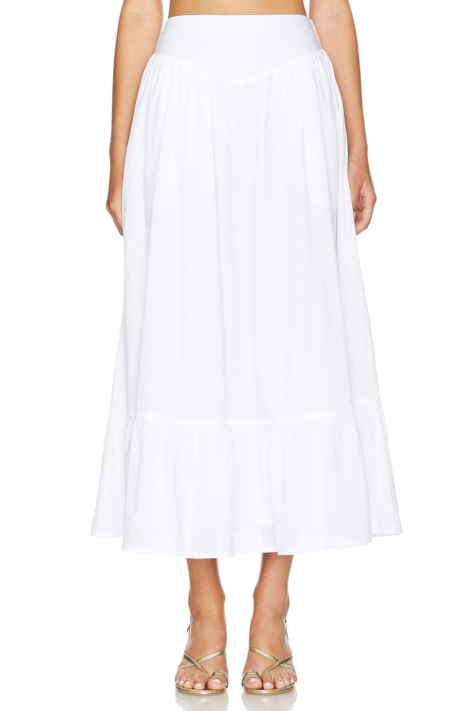 x revolve raelynn ankle skirt