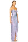x revolve reina gown