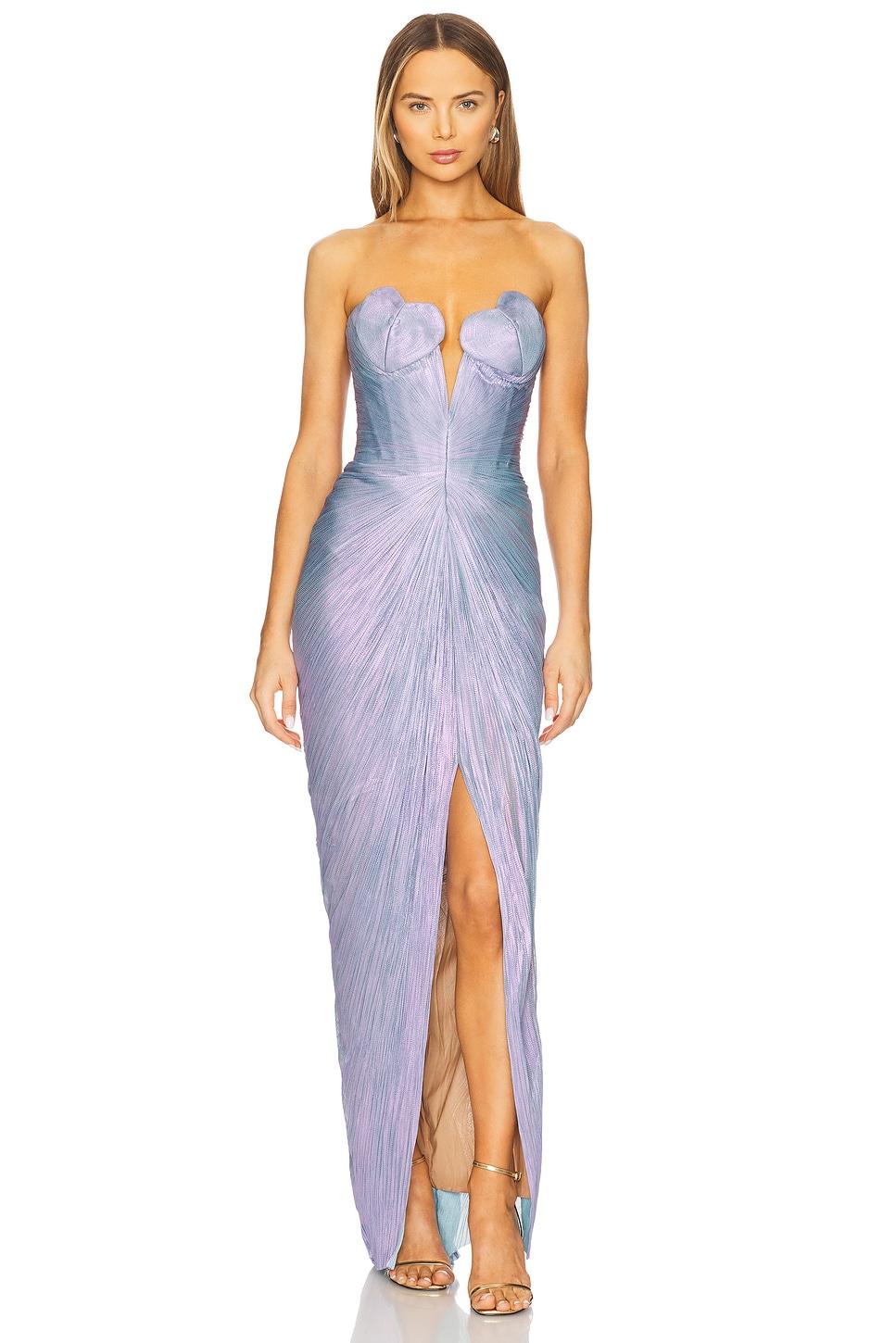 x revolve reina gown