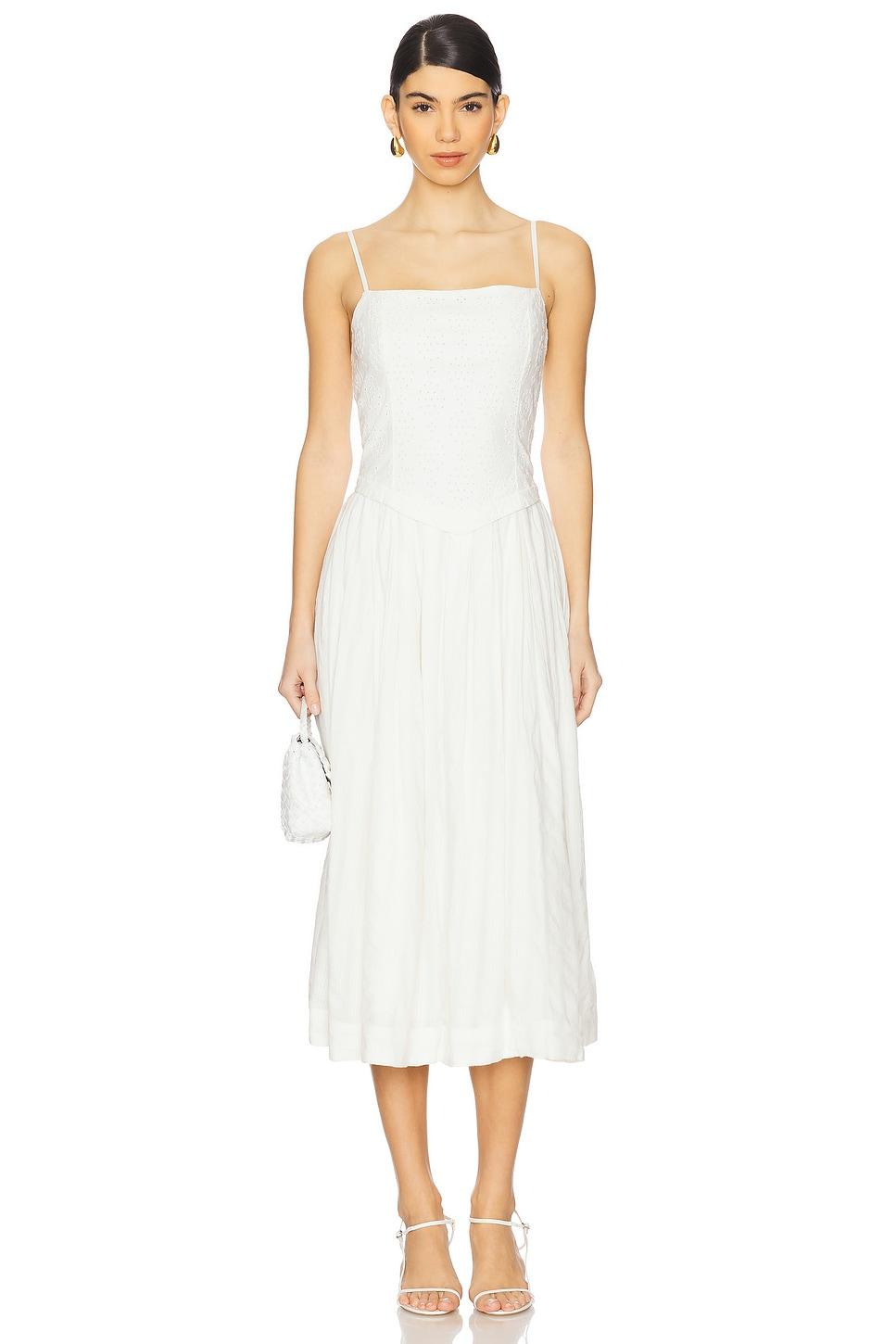 x revolve salvador midi dress