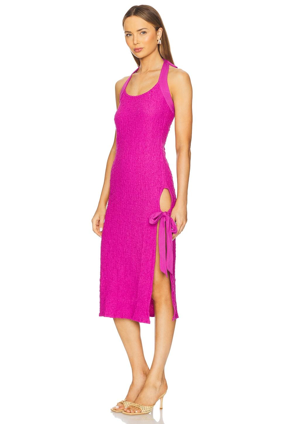 x revolve sea foam midi dress