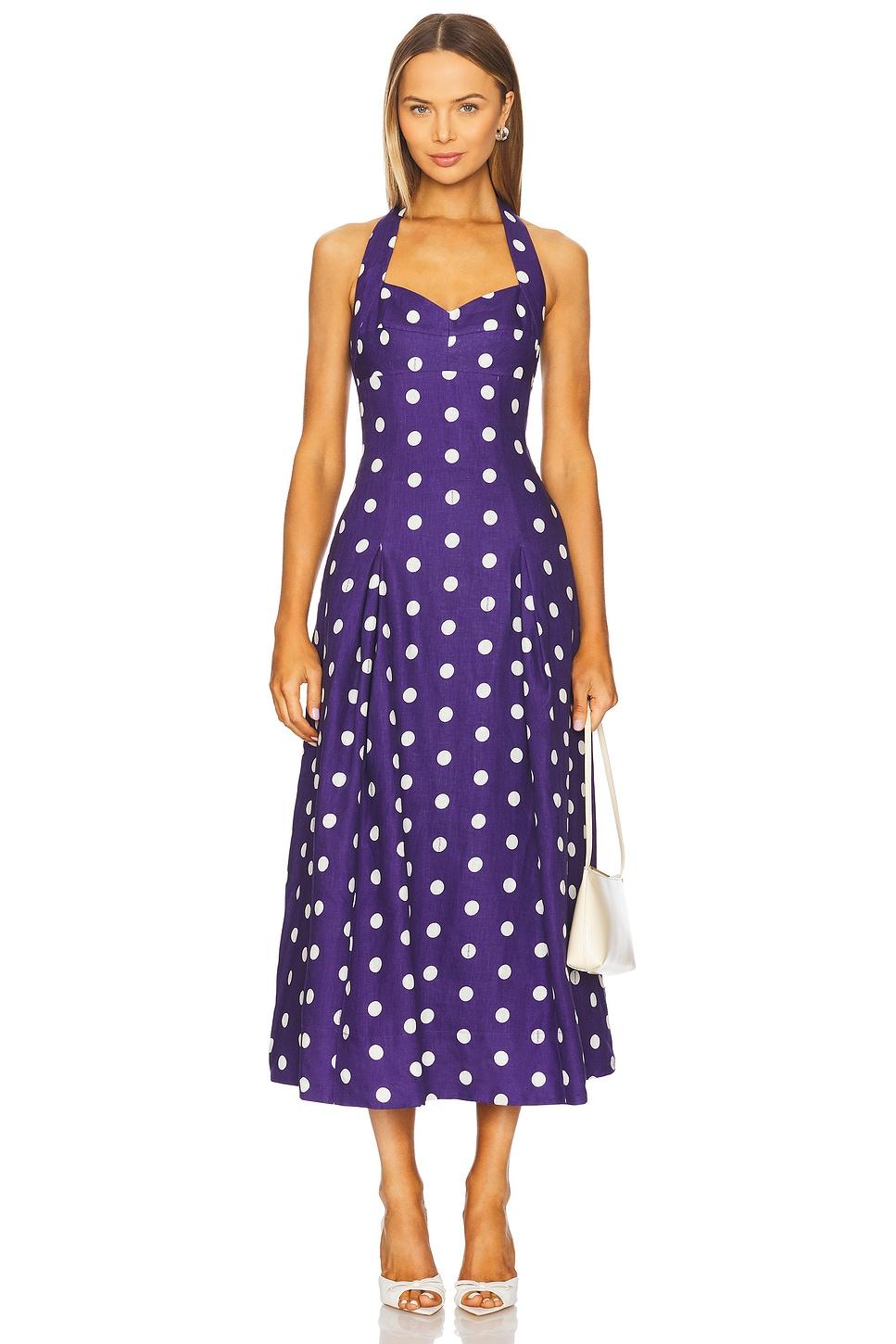 x revolve seraphina seamed midi dress