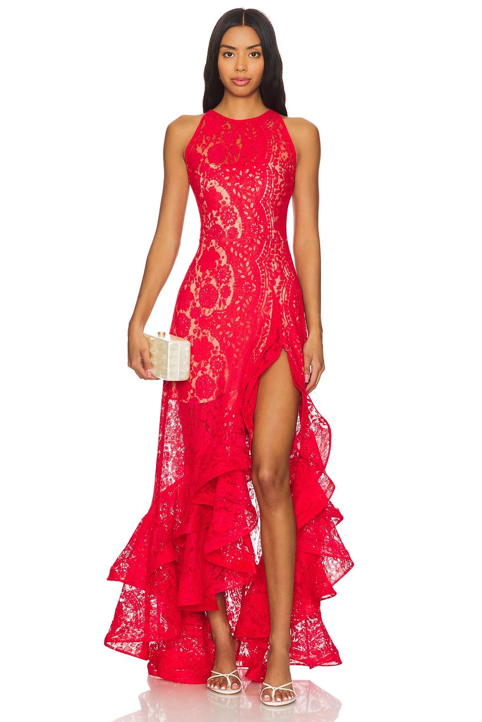 x revolve sicilia midi dress