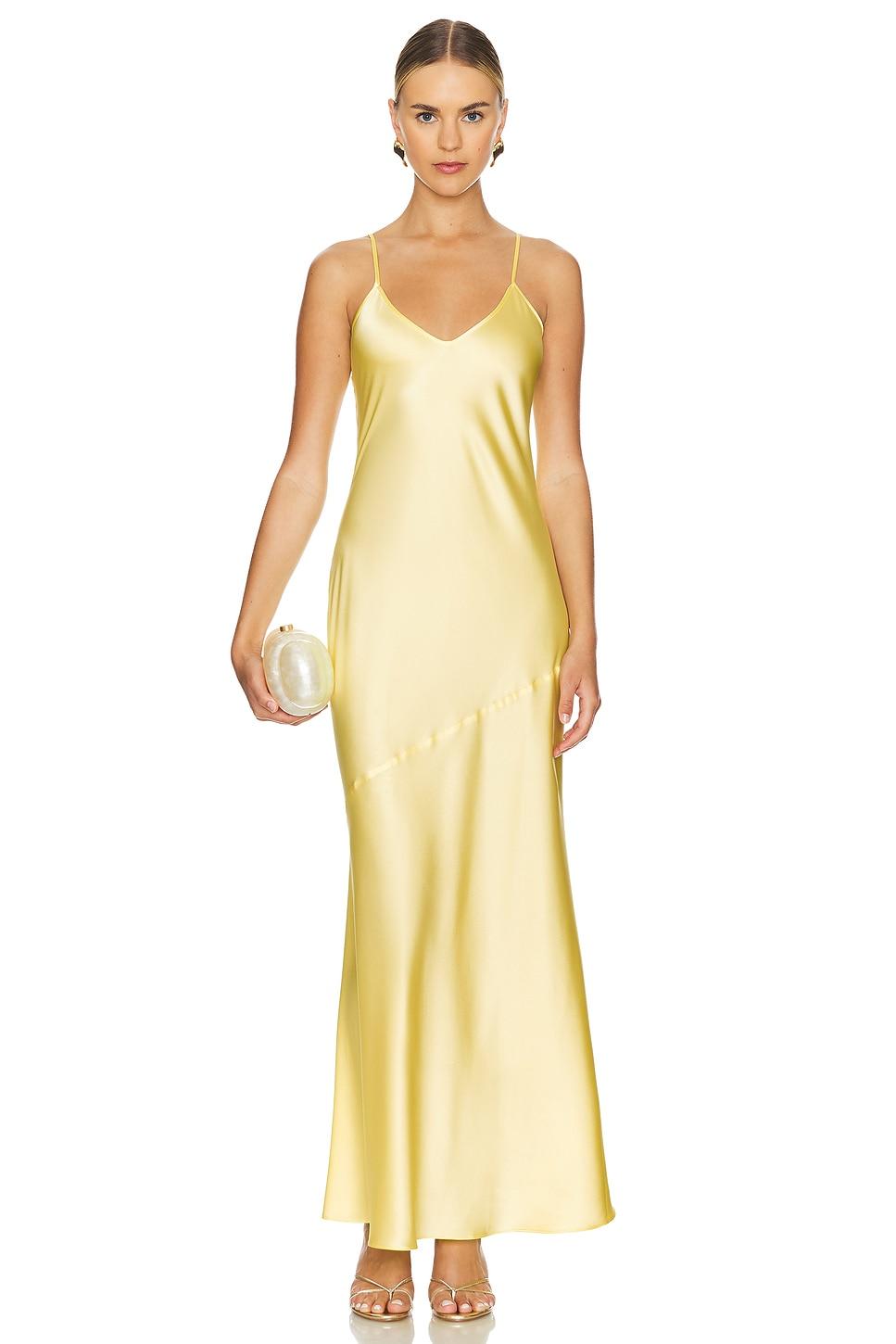 x revolve silk rosalie dress