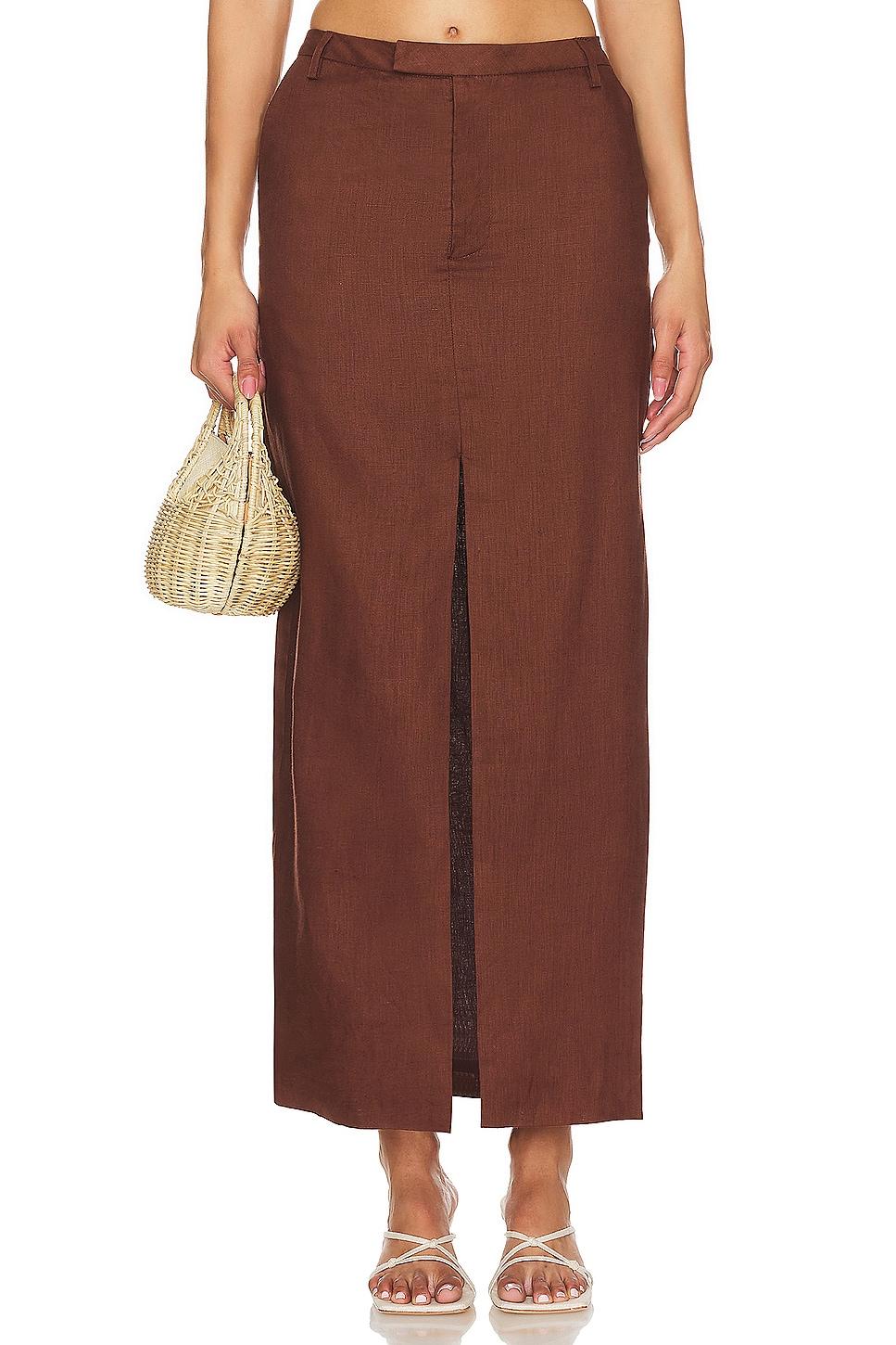 x revolve sita maxi skirt