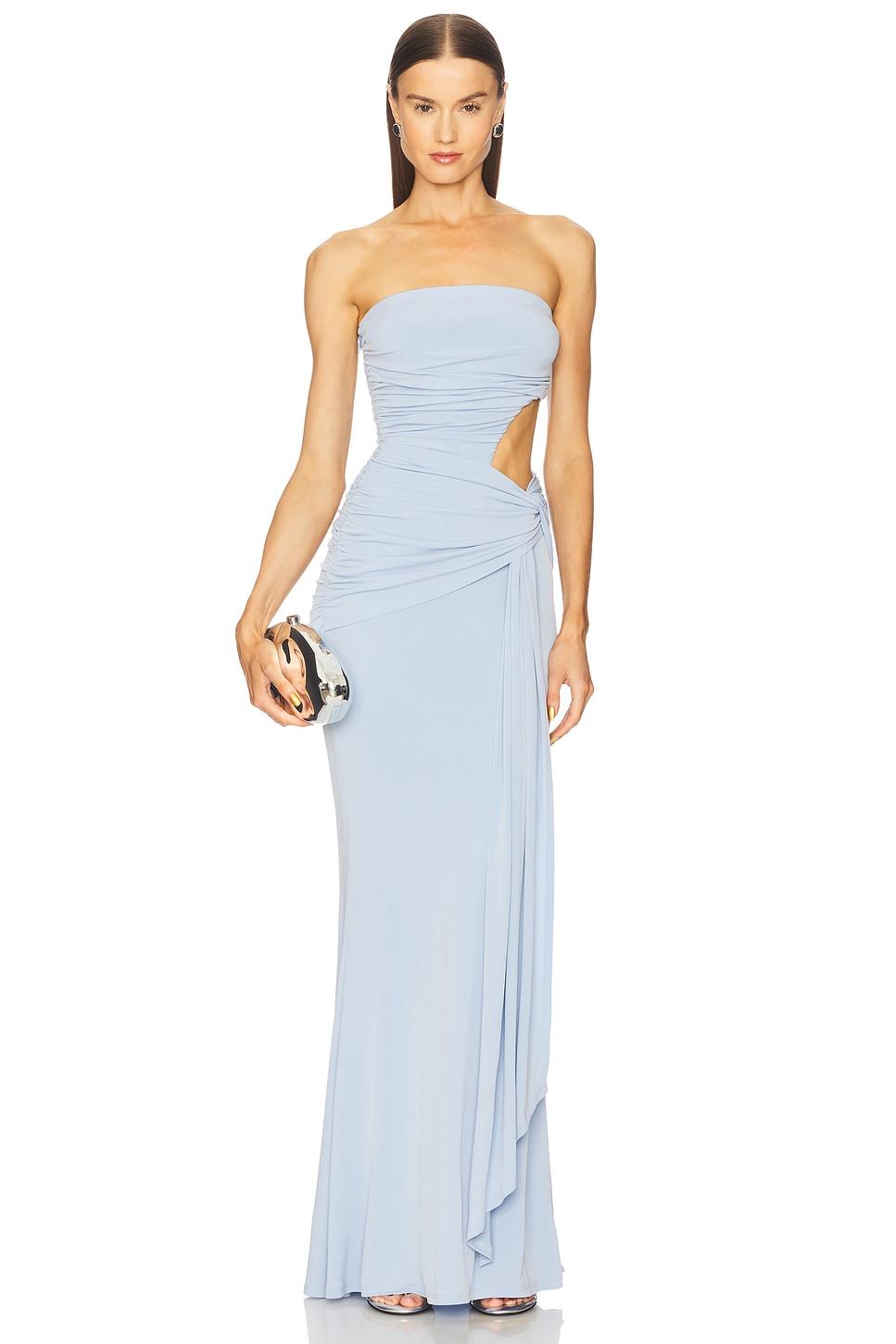 x revolve sivan gown