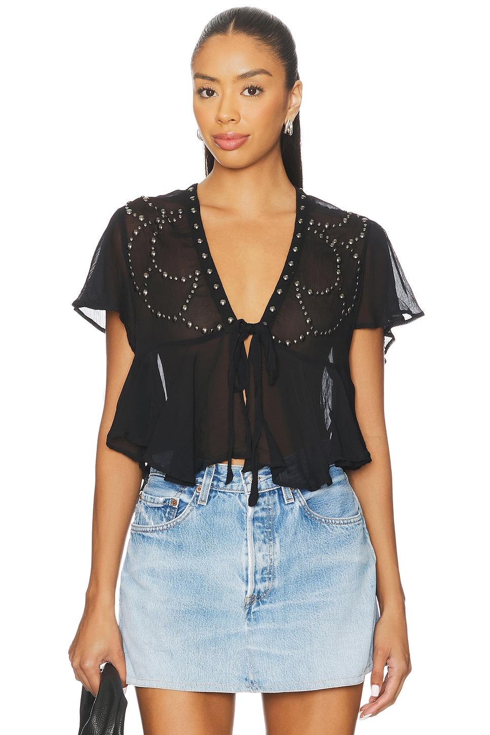 x revolve so fine studded top