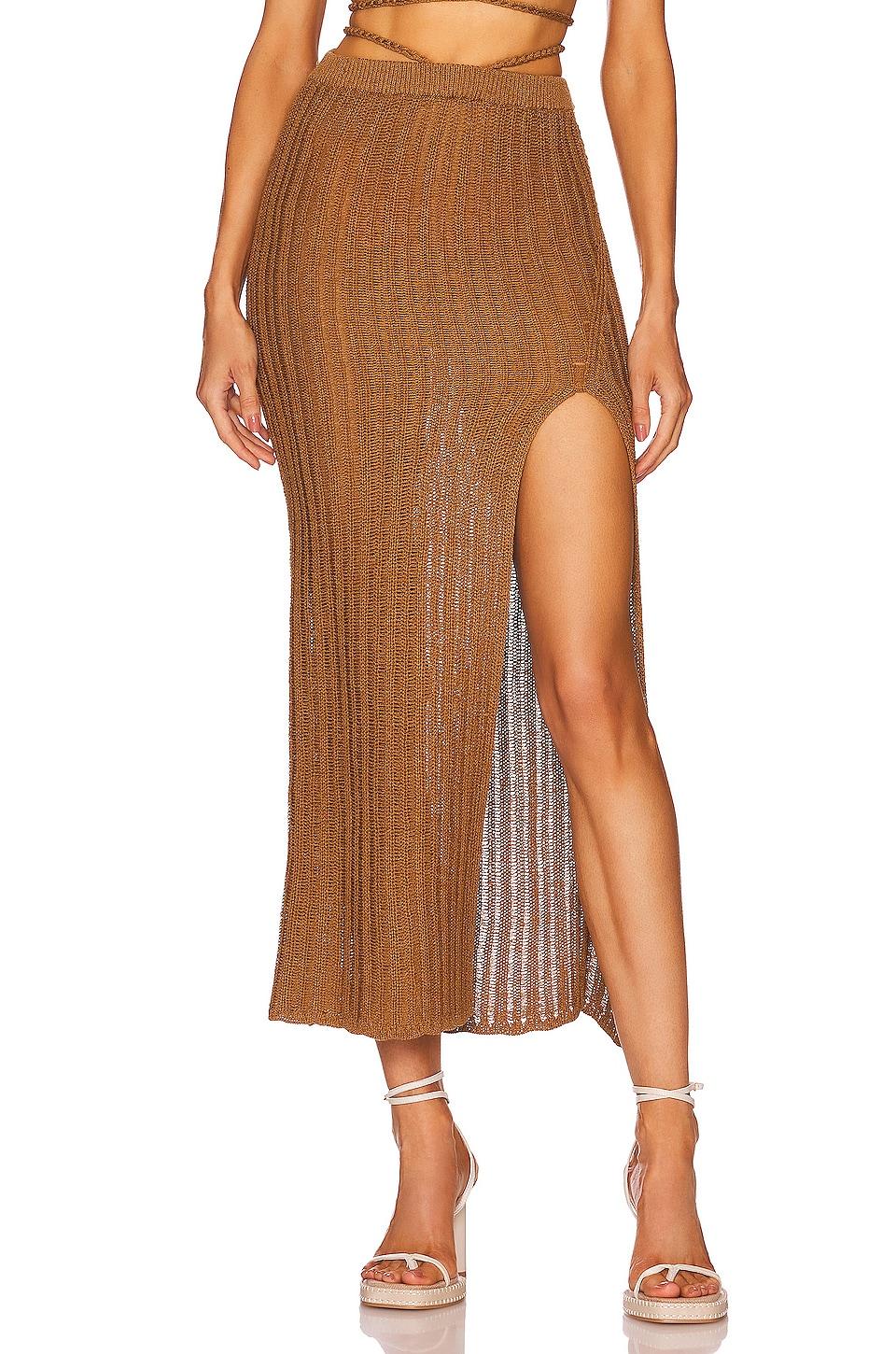 x revolve sylvan maxi skirt