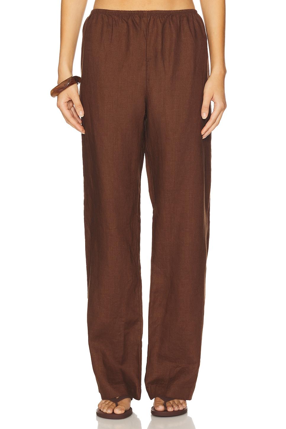 x revolve the linen simple pant