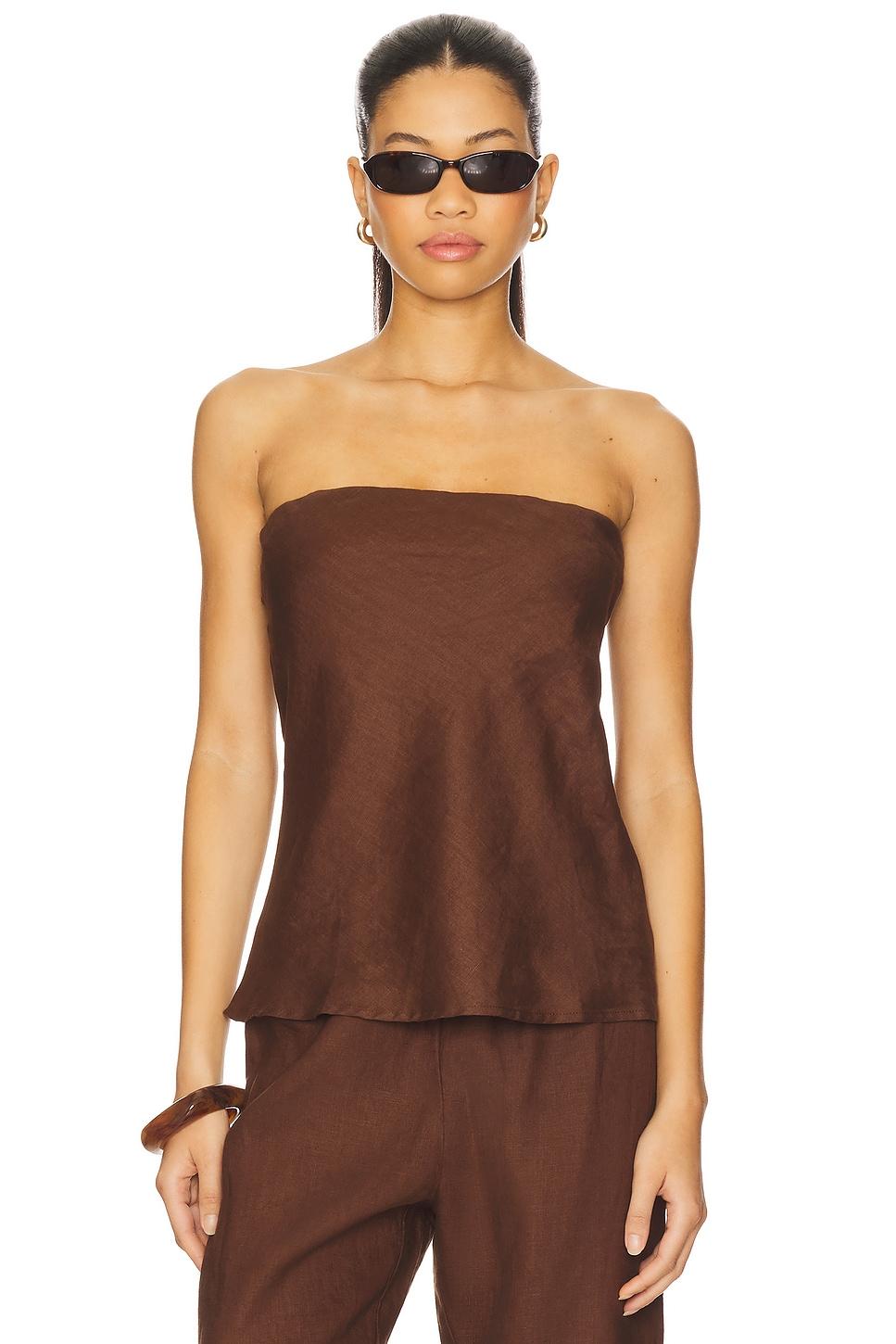 x revolve the linen tube top