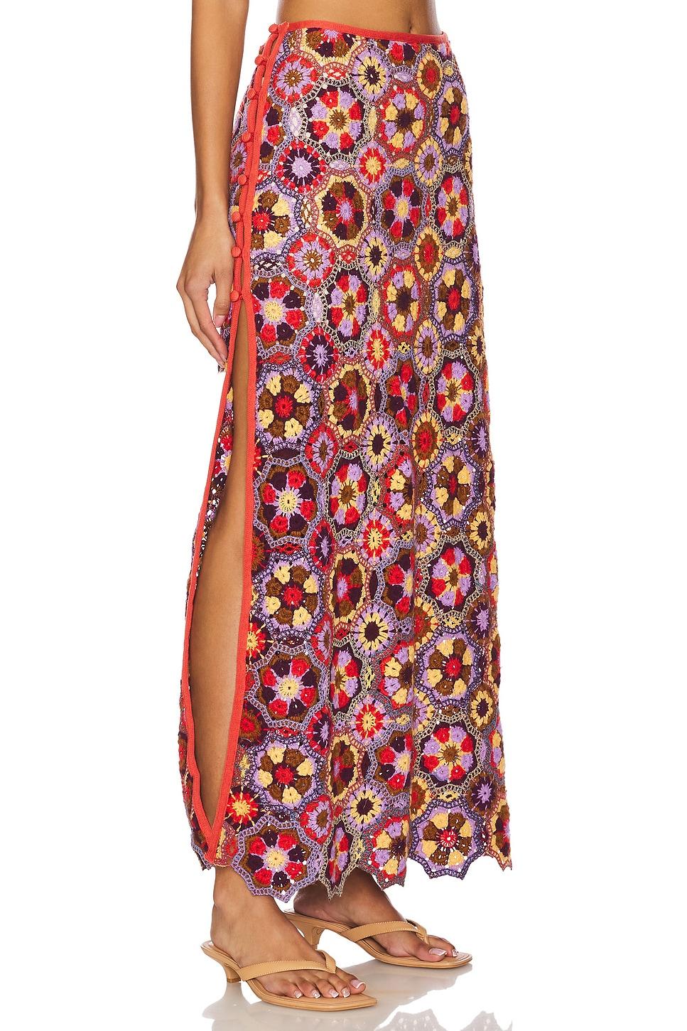 x revolve tove maxi skirt