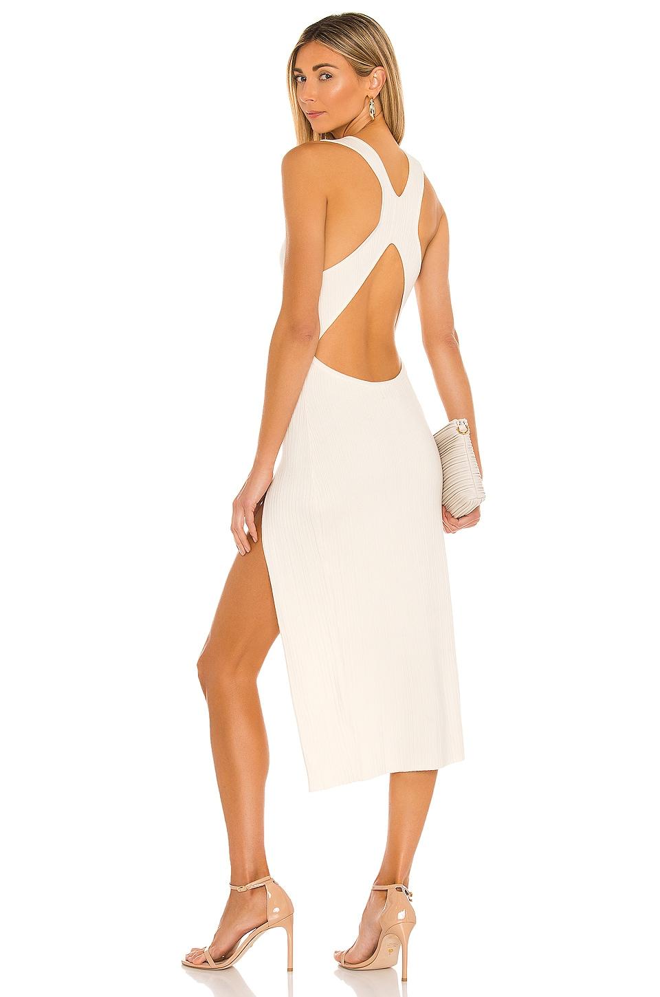x revolve variegated rib bodycon dress