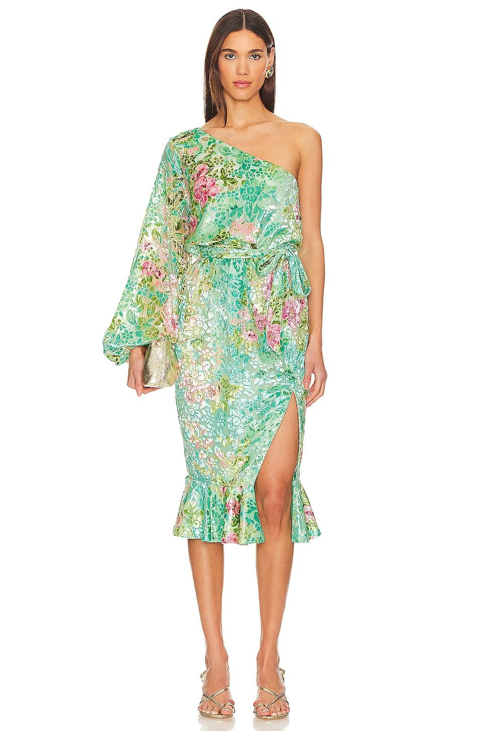 x revolve veena midi dress